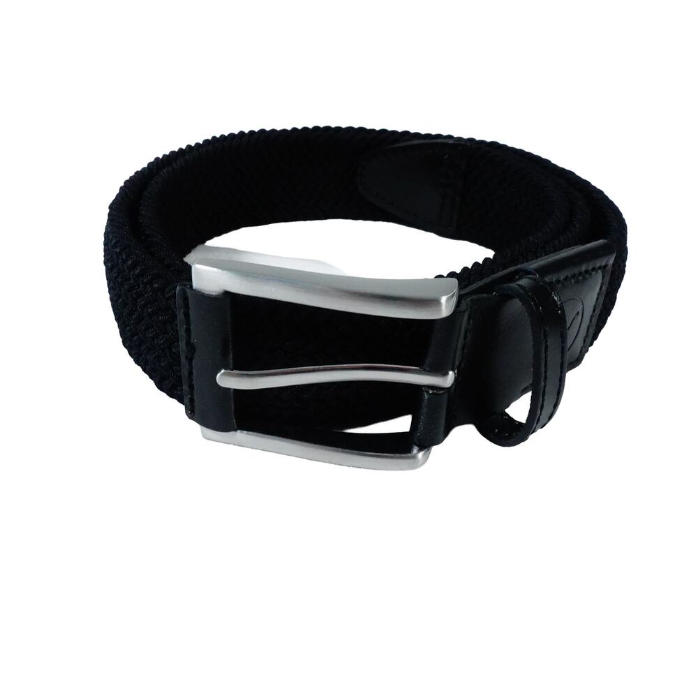 Puma Braided Weave Stretch Golf Black Belt Men's L/XL